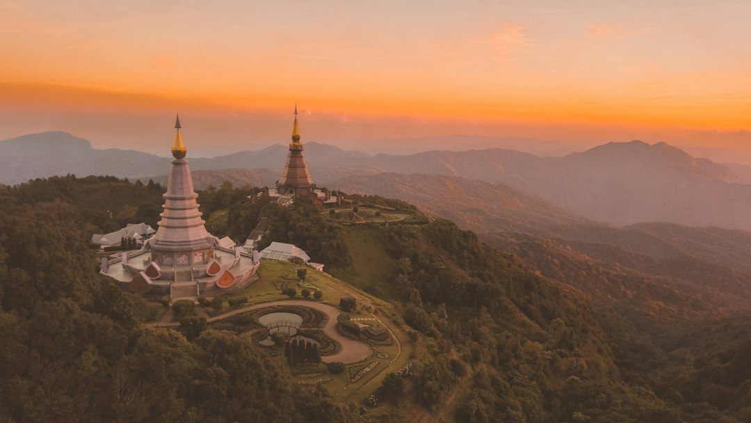 Chiang Mai: Biking hundreds of kilometers through the mountains to see sunsets like this was something I’ll never forget.